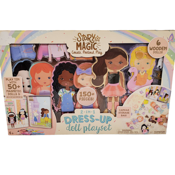 None Toys Story Magic Dress Up Doll Set Very Large Doll